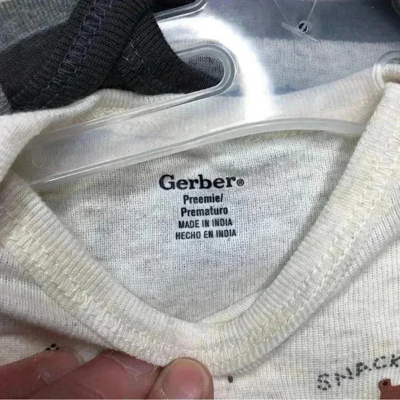 Gerber 3 Pack  Onesies New With Tags Size Preemie - Picture 8 of 16